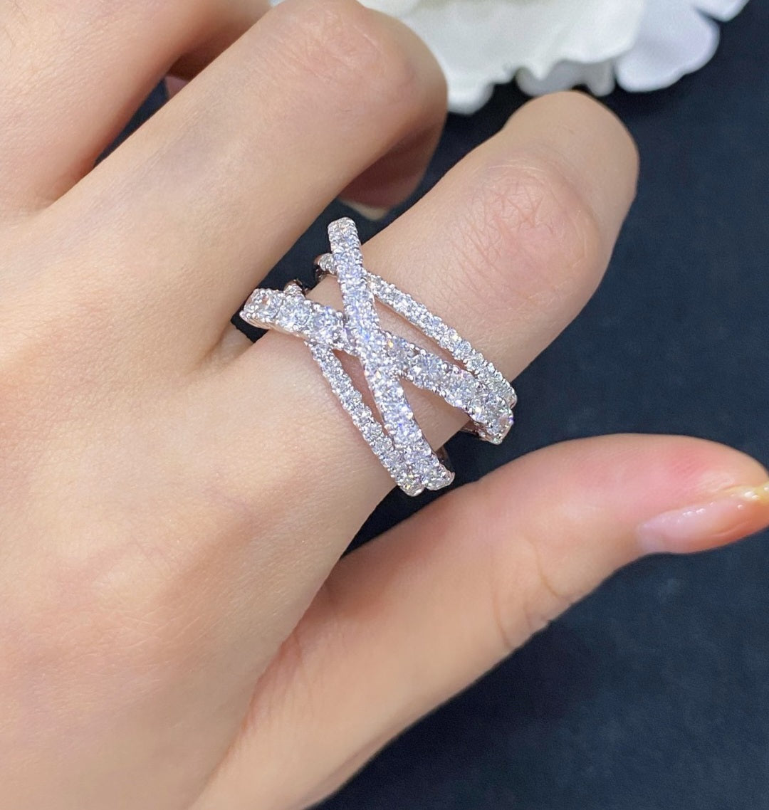 18K Diamond Ring