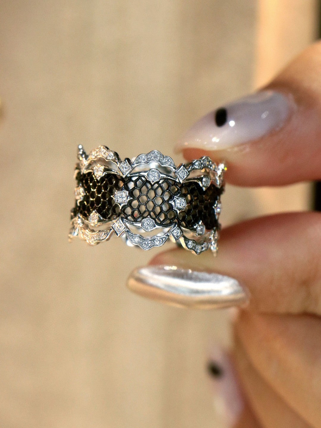 18K Diamond Ring