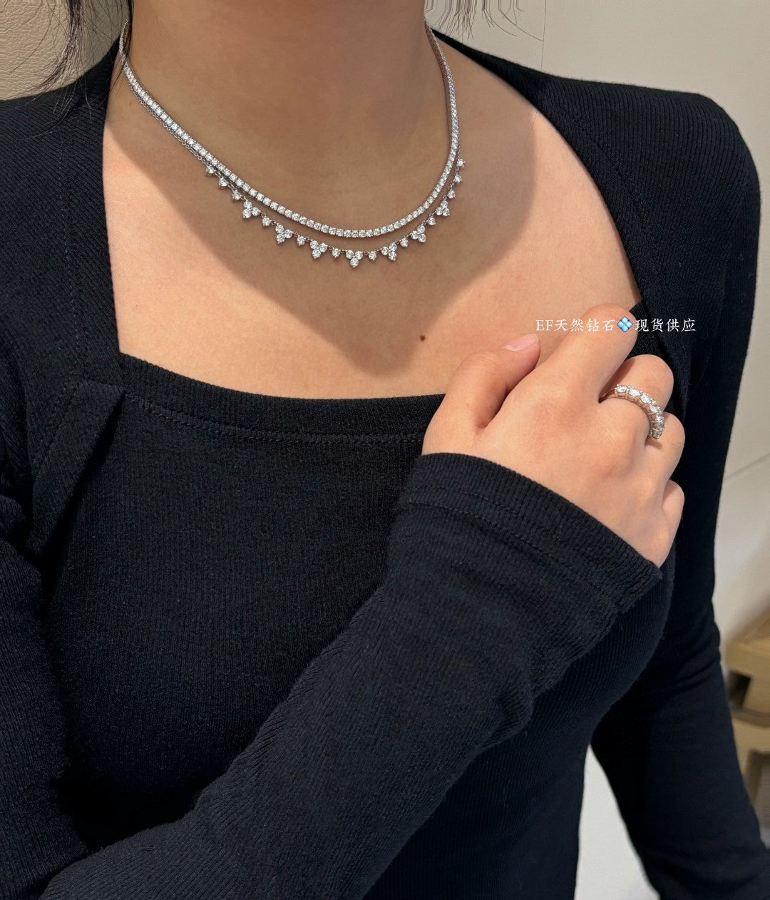 18K Diamond Necklace