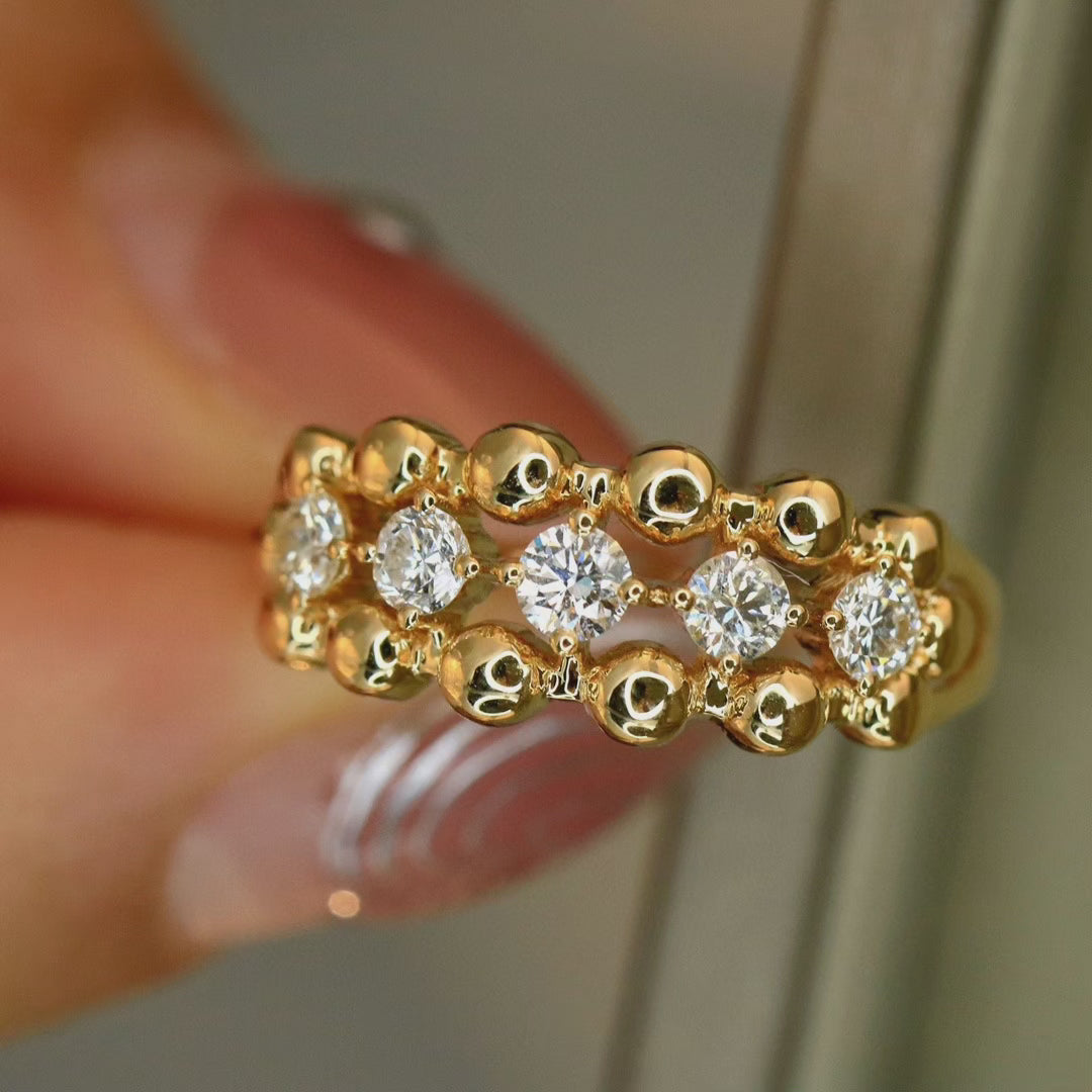 18K Diamond Ring